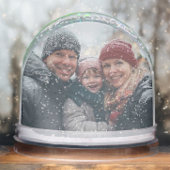 Tis The Season Family Photo Name Holiday Sneeuwbol