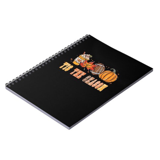 Tis The Season Football By Creative Notitieboek (Linkerzijde)