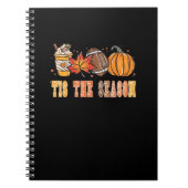 Tis The Season Football By Creative Notitieboek (Voorkant)
