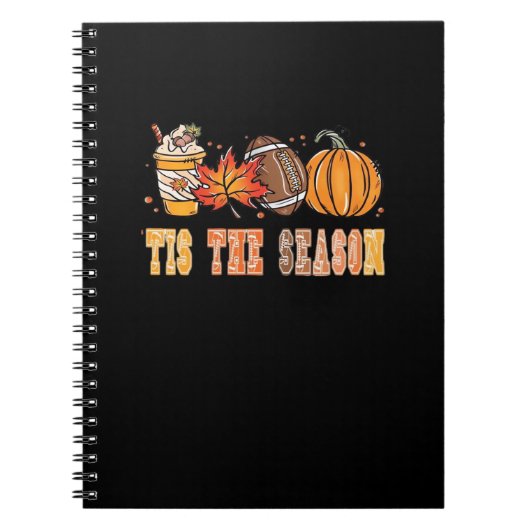 Tis The Season Football By Creative Notitieboek (Voorkant)