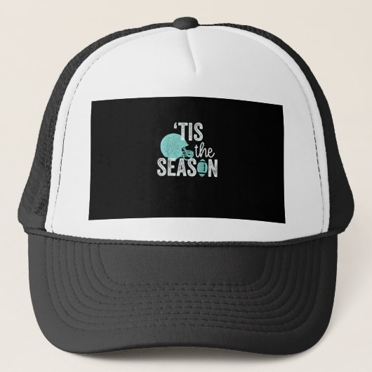 Tis The Season Football Family I Heart Football Se Trucker Pet (Voorkant)