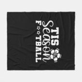 Tis The Season Football Fleece Deken (Voorkant (Horizontaal))