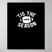 Tis The Season Football Game Day Essential Poster (Voorkant)