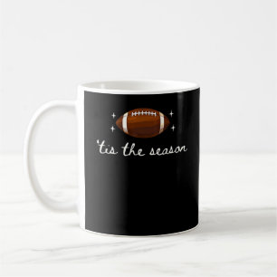 Tis The Season Football - Retro American Football  Koffiemok