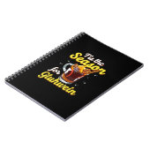 Tis The Season For Gluhwein Spiced Mulled Wine Notitieboek (Linkerzijde)