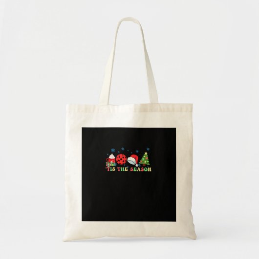Tis The Season For Pickleball Iii Modern Aesthetic Tote Bag (Voorkant)