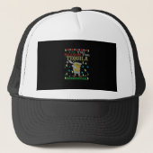 Tis The Season For Tequila Dabbing Christmas Alcoh Trucker Pet (Voorkant)