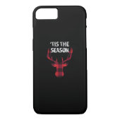 Tis The Season Funny Christmas Buck Deer Men Case-Mate iPhone Case (Achterkant)