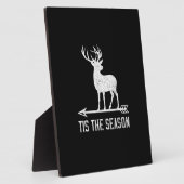 Tis The Season Funny Deer Hunting Fotoplaat (Zijkant)