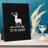 Tis The Season Funny Deer Hunting Fotoplaat (Zijkant)