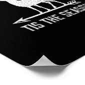 Tis The Season Funny Deer Hunting Poster (Hoek)