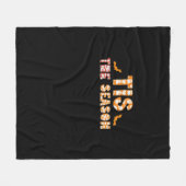 Tis The Season Funny Halloween Design Fleece Deken (Voorkant (Horizontaal))