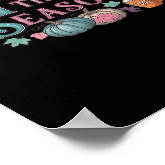 Tis The Season Funny Trendy Poster (Hoek)