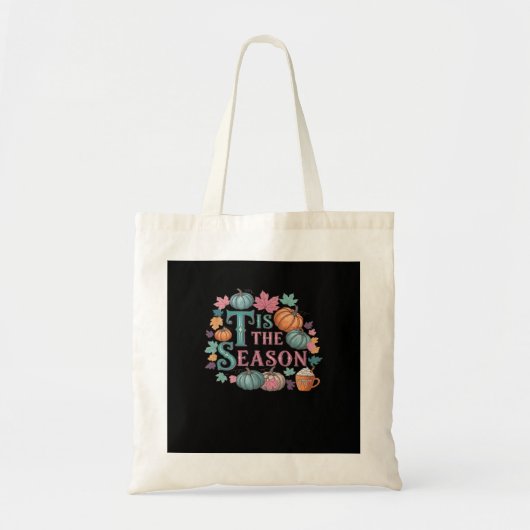 Tis The Season Funny Trendy Tote Bag (Voorkant)
