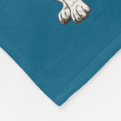 Tis The Season German Shorthaired Inter Christmas  Fleece Deken (Hoek)