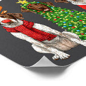 Tis The Season German Shorthaired Inter Christmas  Poster (Hoek)