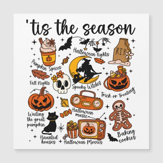 'Tis the season Halloween Doodles (Voorkant)