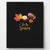 Tis The Season Halloween Retro Design Fotoplaat (Voorkant)