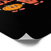 Tis The Season Halloween Spice Fall Autumn Pumpkin Poster (Hoek)
