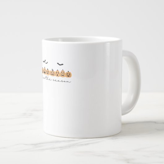 Tis The Season Halloween Spooky Season Halloween D Grote Koffiekop (Voorkant rechts)