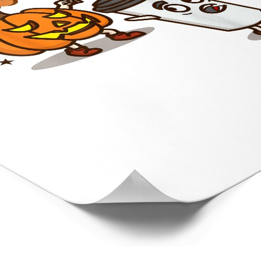 Tis The Season Hate Pumpkin Spice Latte Halloween  Poster (Hoek)