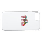 Tis The Season Hockey Christmas Coffee Santa Case-Mate iPhone Case (Achterkant (Horizontaal))