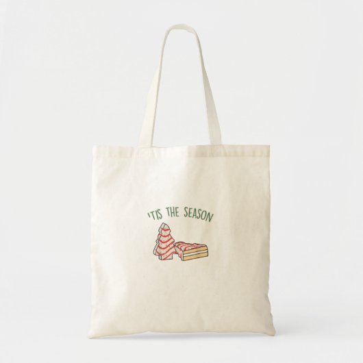 Tis The Season Holiday Christmas Tote Bag (Voorkant)