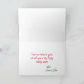 Tis the Season Holiday Greeting Card Kaart (Binnen)