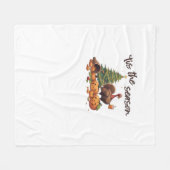 Tis The Season Holiday Mashup Fleece Deken (Voorkant (Horizontaal))