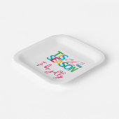 Tis the Season Holiday Paper Plates Papieren Bordje (Gebogen)