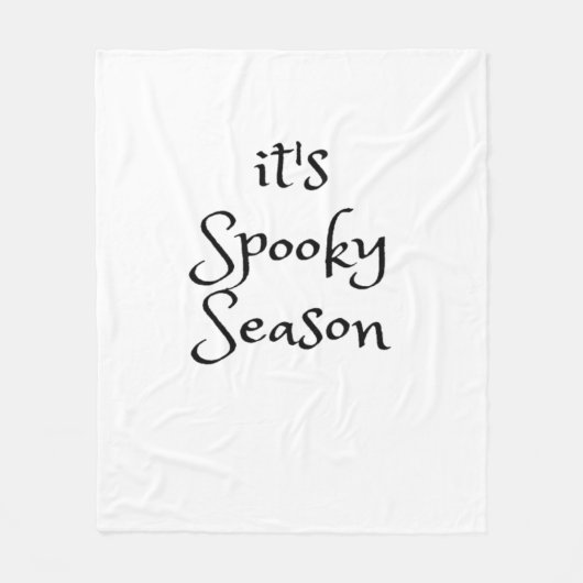 Tis The Season - Its Spooky Season Fleece Deken (Voorkant)