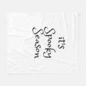 Tis The Season - Its Spooky Season Fleece Deken (Voorkant (Horizontaal))