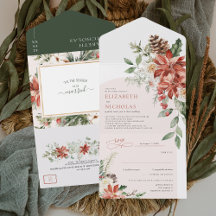 'Tis The Season | Kerst Huwelijksbloemen