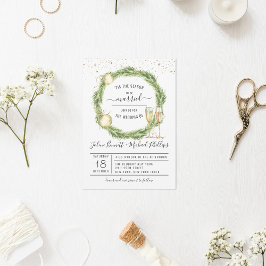'Tis The Season | Kerst Huwelijksuitnodiging Kaart