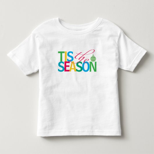 Tis the Season kinder T-shirt (Voorkant)
