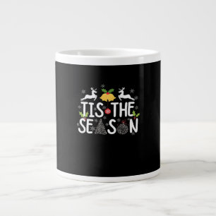 Tis The Season Klassiek Minimaal Schoon Grote Koffiekop