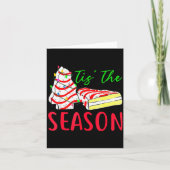 Tis The Season Little-debbie Christmas Tree Cake H Kaart (Voorkant)