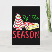Tis The Season Little-debbie Christmas Tree Cake H Kaart (Voorkant)