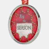 Tis the Season Metalen Ornament (Links)