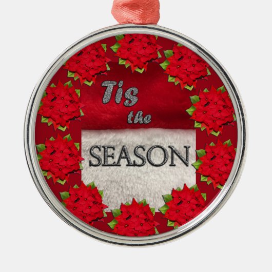 Tis the Season Metalen Ornament (Voorkant)