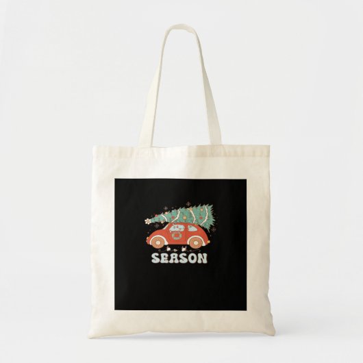 Tis The Season Minimal Clean Tote Bag (Voorkant)