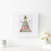 **** TIS' THE SEASON OF CHRISTMAS *** CLOCK VIERKANTE KLOK (Huis)