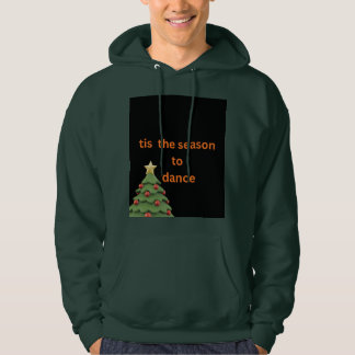 'Tis the Season om te Dansen Kerstboom Hoodie