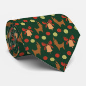 Tis the Season Patroon Stropdas (Opgerold)