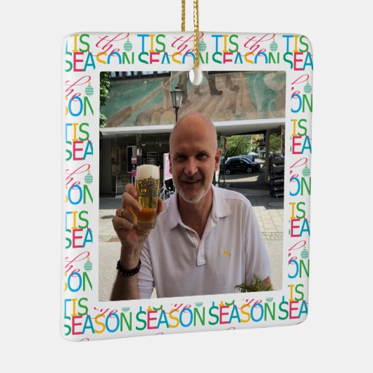 Tis the Season 'Photo' Ornament (Rechts)