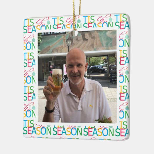Tis the Season 'Photo' Ornament (Links)