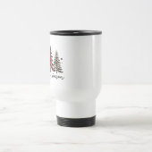 "Tis the Season" Plaid Luipaard kerstbomen Reisbeker (Center)