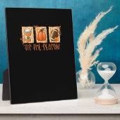 Tis The Season Pumpkin American Football Thanksgiv Fotoplaat (Zijkant)