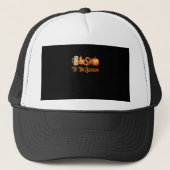 Tis The Season Pumpkin Beer Pretzel Fall Funny Okt Trucker Pet (Voorkant)
