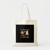 Tis The Season Pumpkin Boo 70s Halloween Costume Tote Bag (Voorkant)